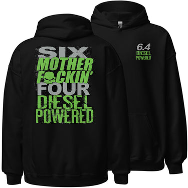 6.4 Powerstroke Hoodie in black